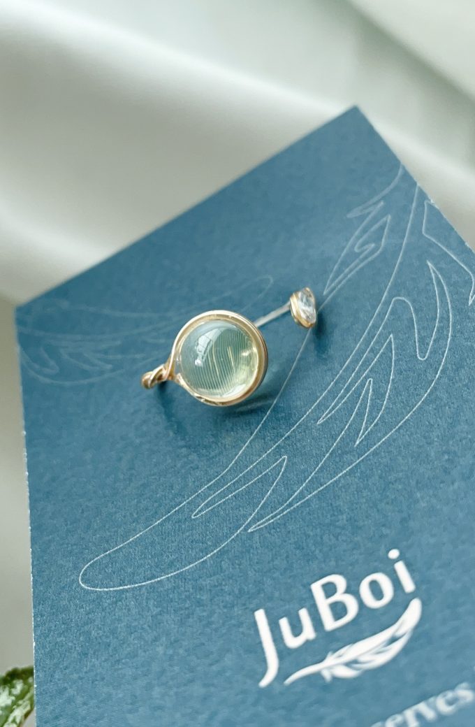 Juboi-鳥寶羽毛戒指02