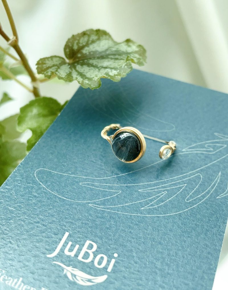 Juboi-鳥寶羽毛戒指03