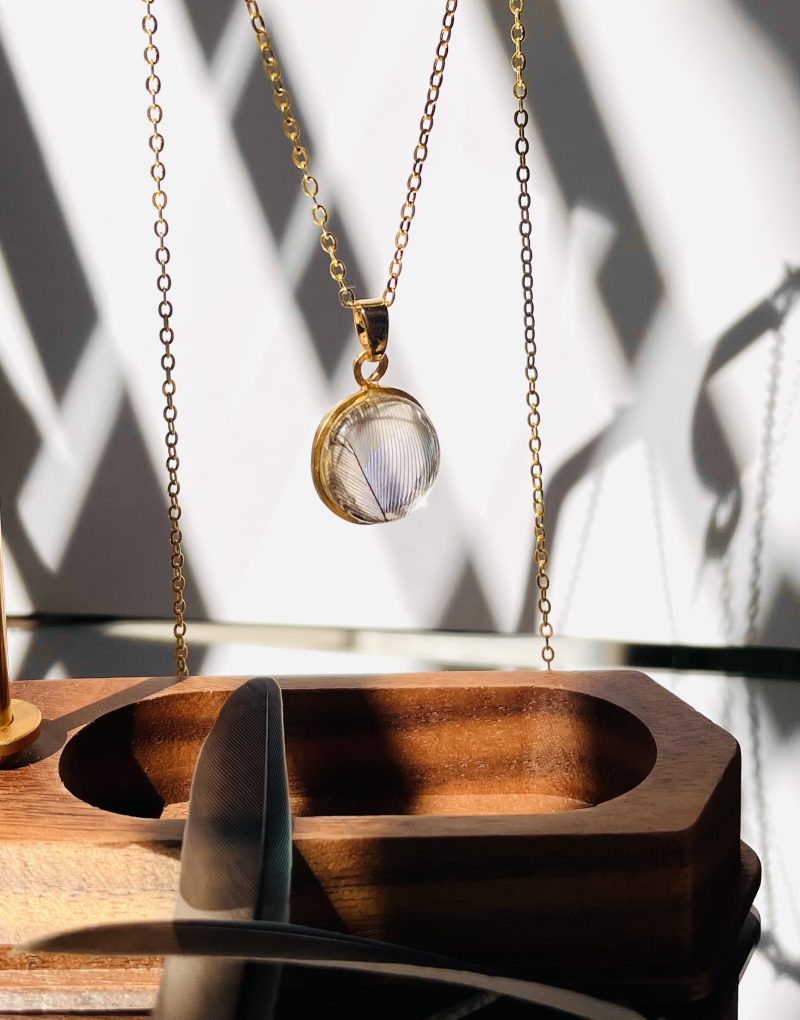 Juboi-鳥寶羽毛項鍊01