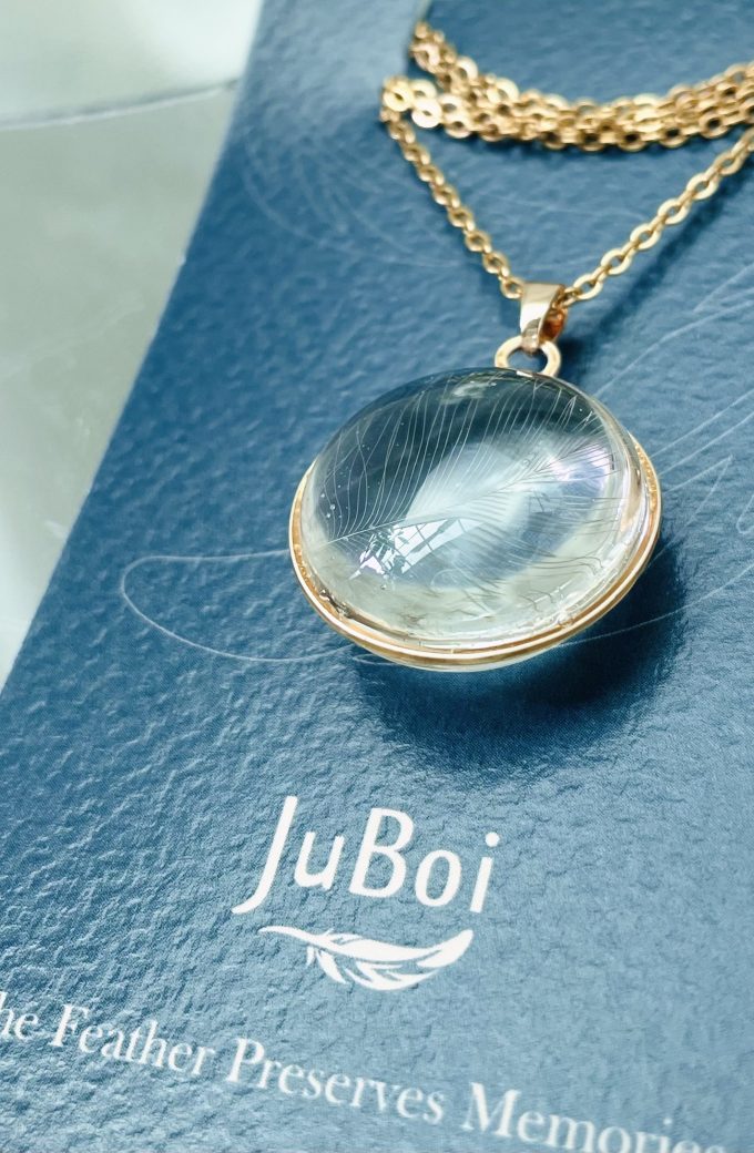 Juboi-鳥寶羽毛項鍊04