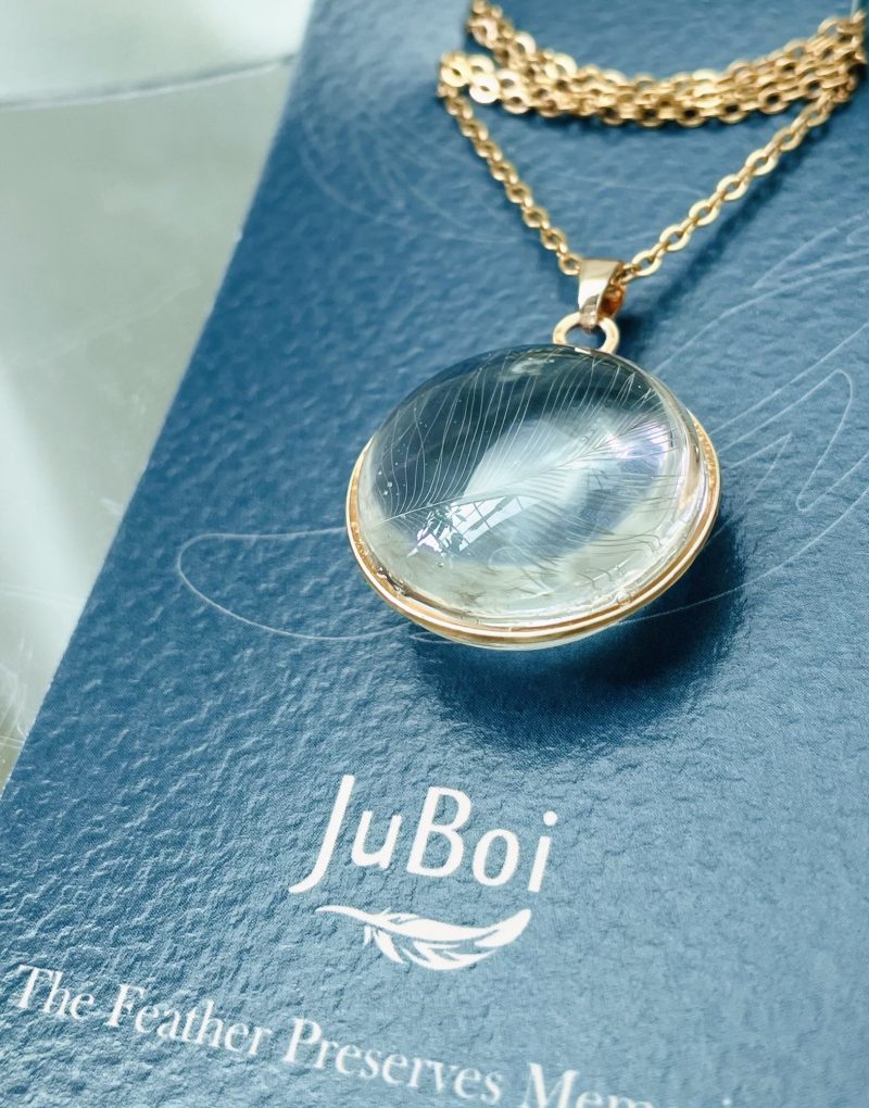 Juboi-鳥寶羽毛項鍊04