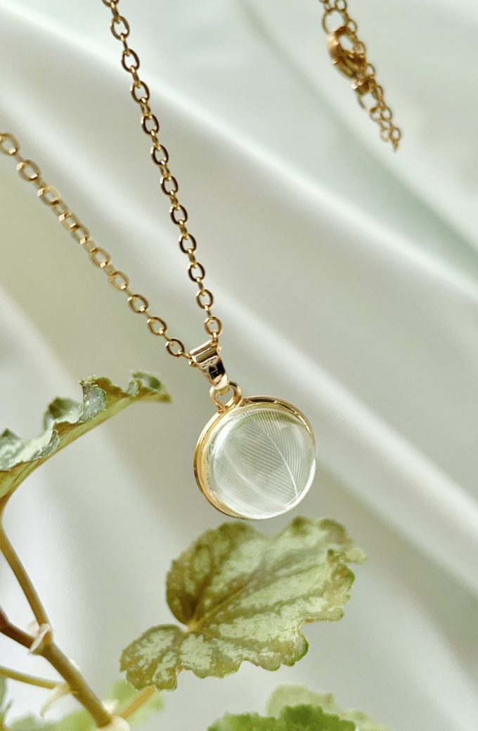 Juboi-鳥寶羽毛項鍊3