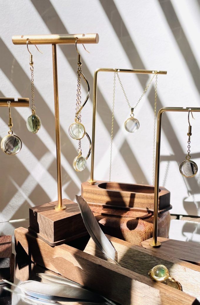 Juboi-鳥寶羽毛飾品系列